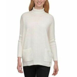 DKNY Turtleneck Acrylic Blend Oversized Sweater Women's. Size Large. NWT $89